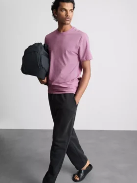 Schmal geschnittenes Stretch-T-Shirt