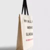 „The Devil Wears Prada“-Canvas-Slogan-Tasche