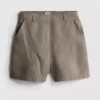 The Edit Leinen-Klassiker-Shorts